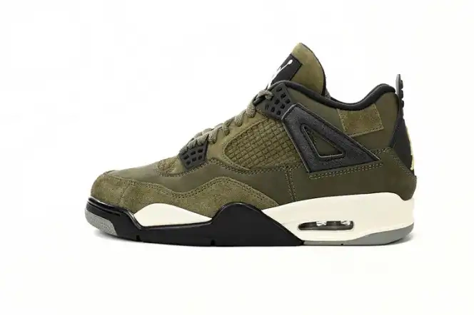Reps TB Medium Air 4 Olive Craft Jordan FB9927-200 0502